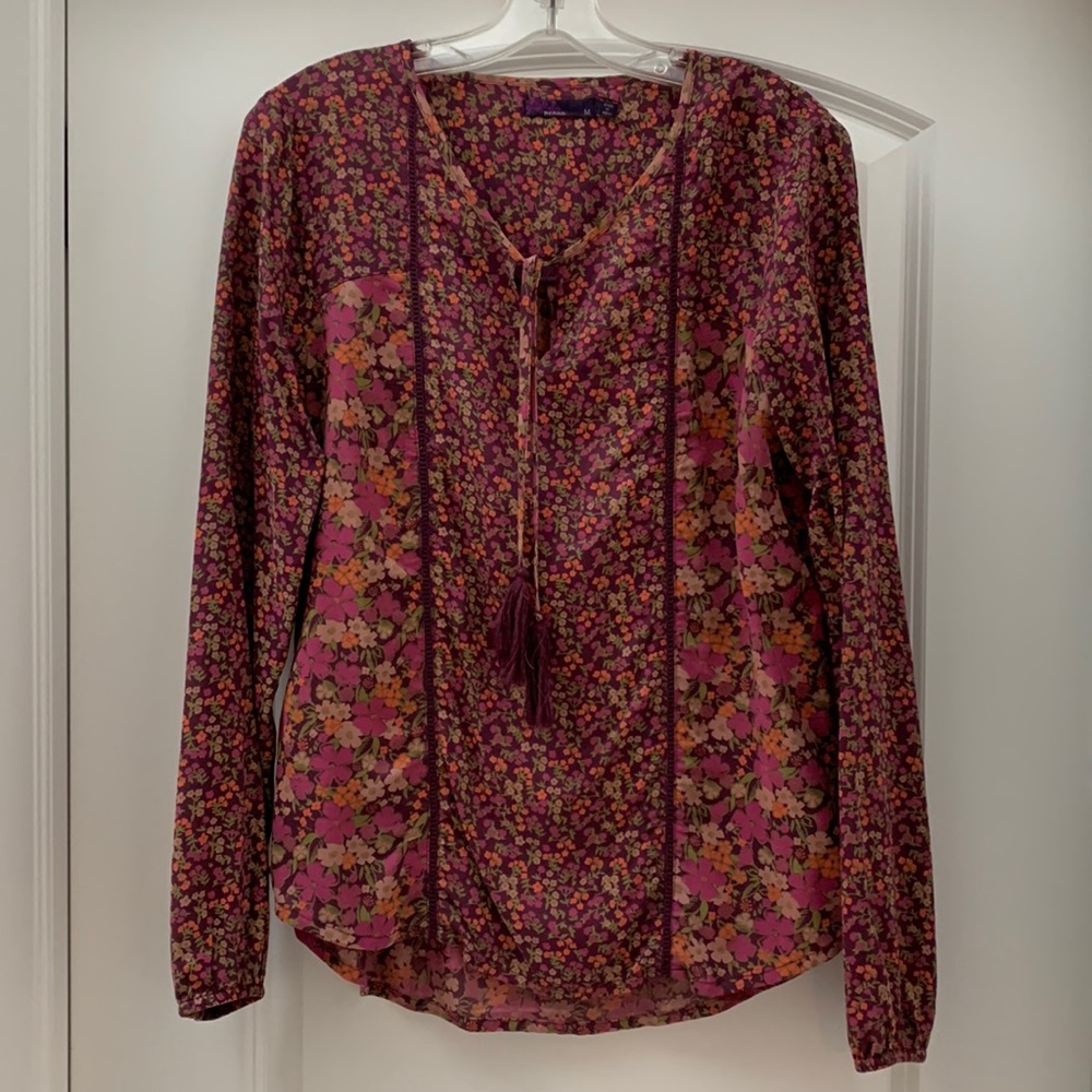 Beautiful Prana floral pattern top